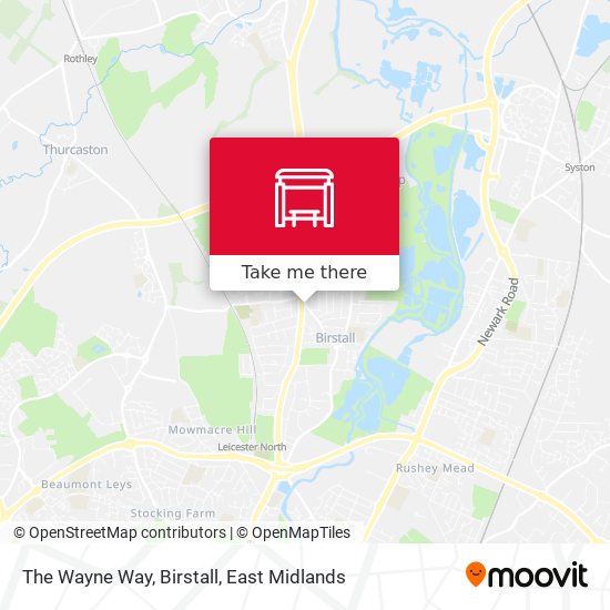 The Wayne Way, Birstall map