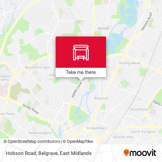 Hobson Road, Belgrave map