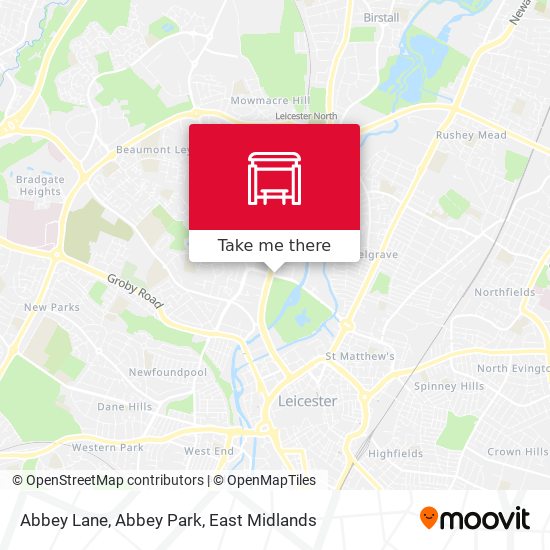 Abbey Lane, Abbey Park map