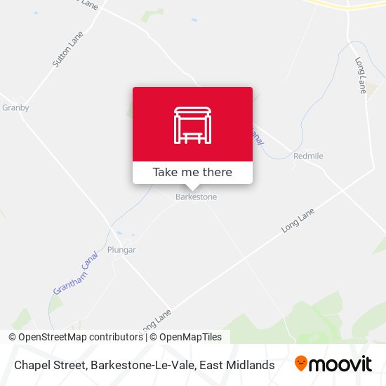 Chapel Street, Barkestone-Le-Vale map