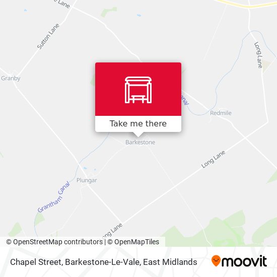 Chapel Street, Barkestone-Le-Vale map