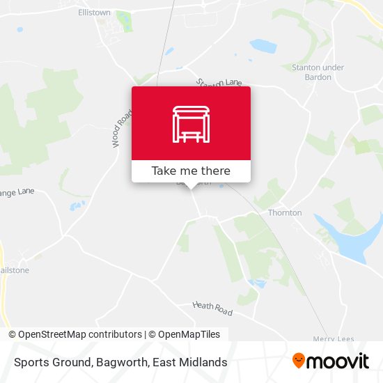 Sports Ground, Bagworth map