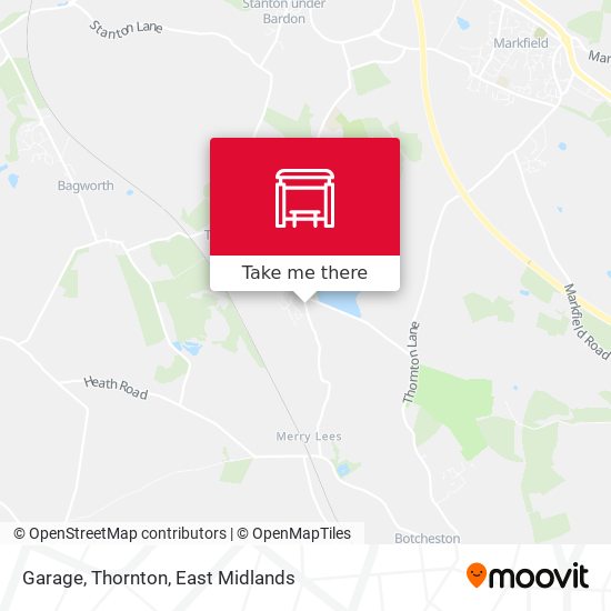 Garage, Thornton map