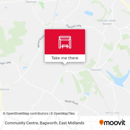 Community Centre, Bagworth map