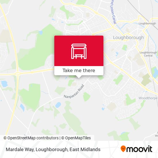 Mardale Way, Loughborough map