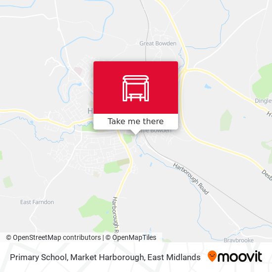 Primary School, Market Harborough map