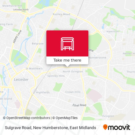 Sulgrave Road, New Humberstone map