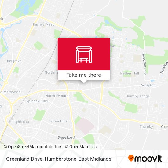 Greenland Drive, Humberstone map