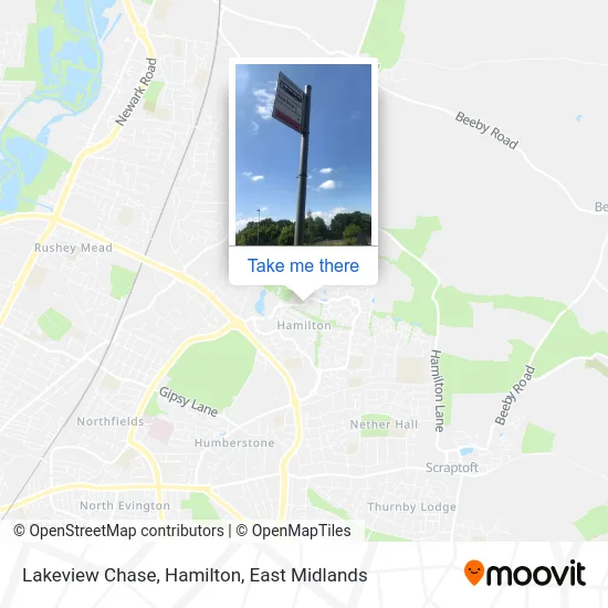 Lakeview Chase, Hamilton map