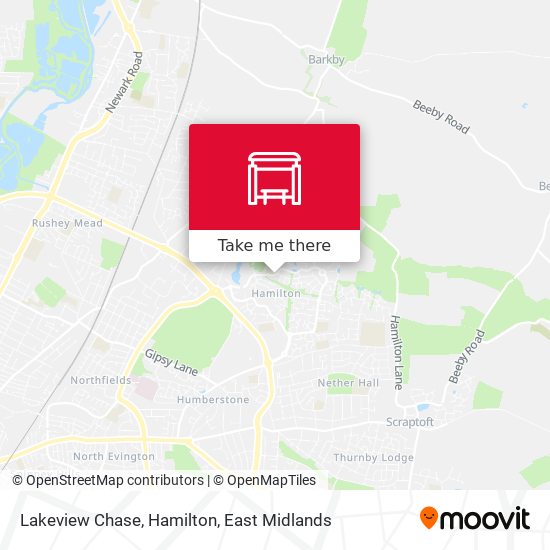 Lakeview Chase, Hamilton map