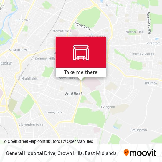 General Hospital Drive, Crown Hills map