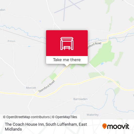 The Coach House Inn, South Luffenham map