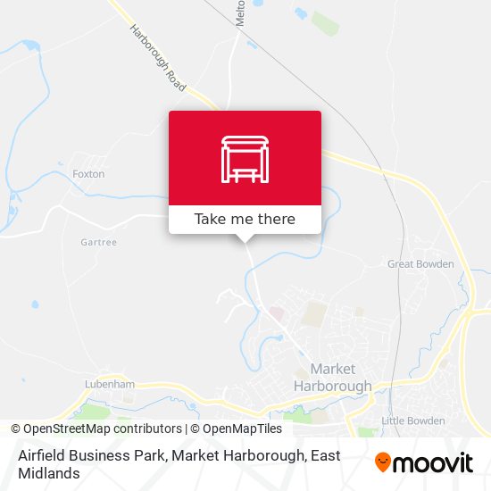 Airfield Business Park, Market Harborough map