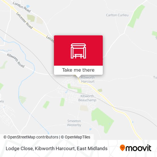 Lodge Close, Kibworth Harcourt map