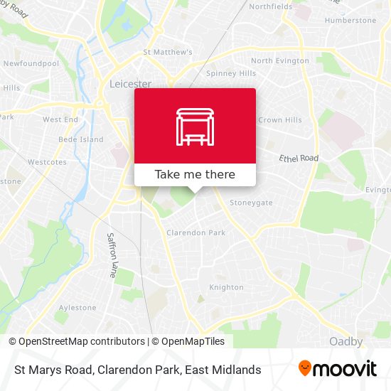 St Marys Road, Clarendon Park map