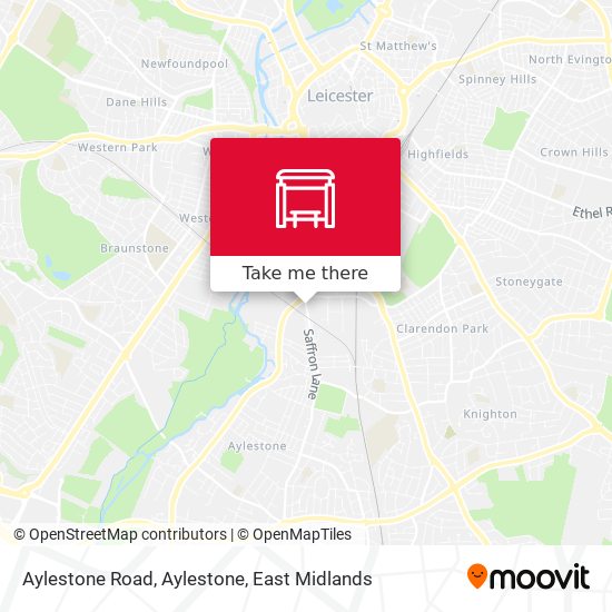 Aylestone Road, Aylestone map