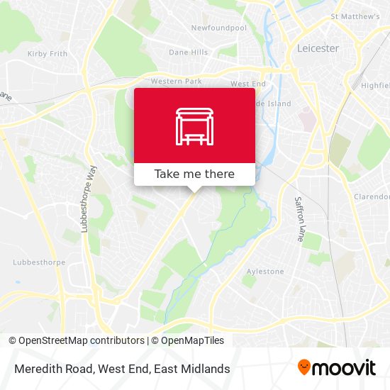 Meredith Road, West End map