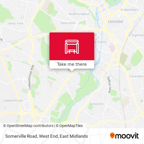 Somerville Road, West End map