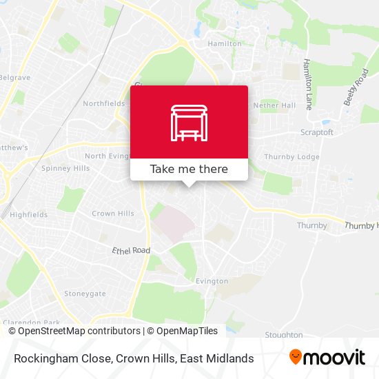Rockingham Close, Crown Hills map