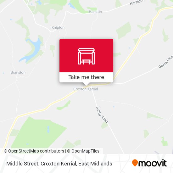 Middle Street, Croxton Kerrial map