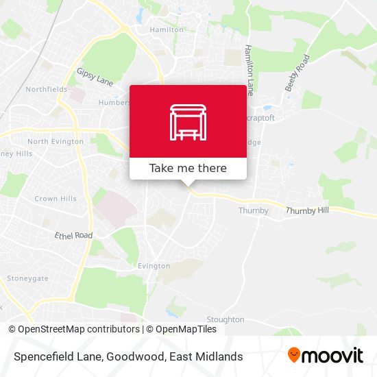 Spencefield Lane, Goodwood map