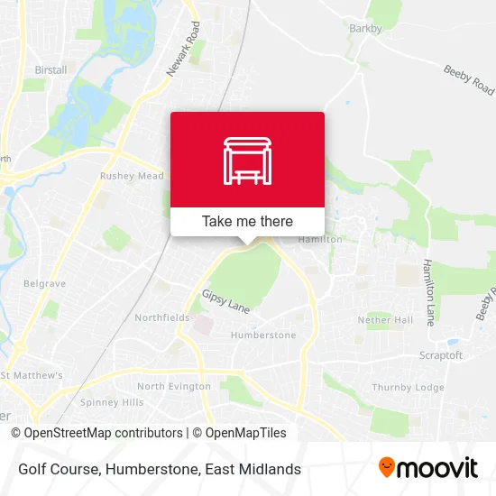 Golf Course, Humberstone map