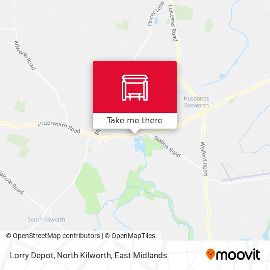 Lorry Depot, North Kilworth map