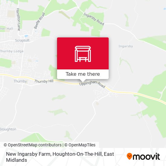 New Ingarsby Farm, Houghton-On-The-Hill map