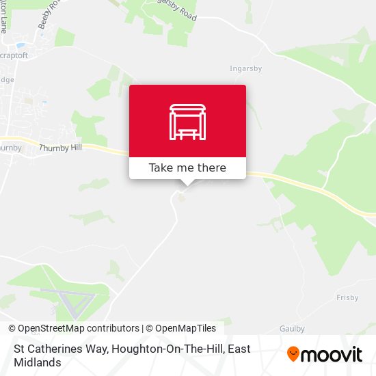 St Catherines Way, Houghton-On-The-Hill map