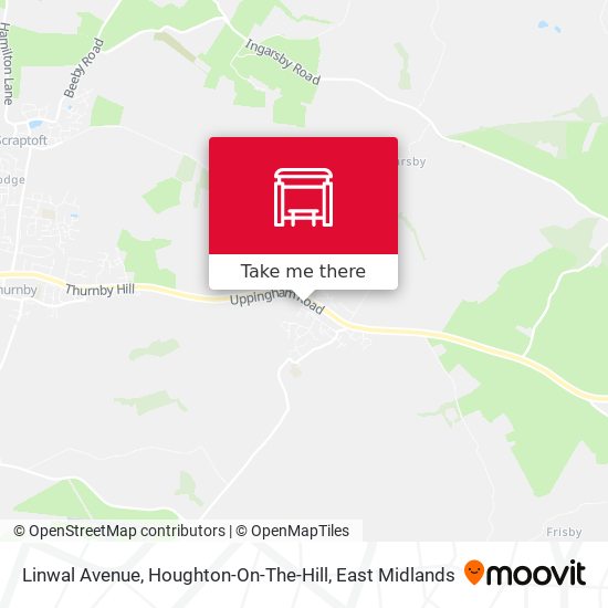 Linwal Avenue, Houghton-On-The-Hill map