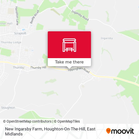 New Ingarsby Farm, Houghton-On-The-Hill map
