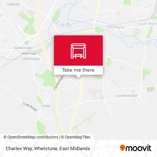 Charles Way, Whetstone map