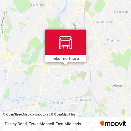 Pasley Road, Eyres Monsell map