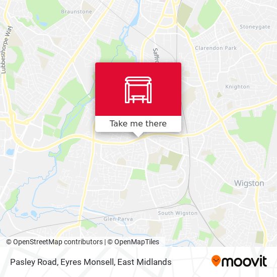 Pasley Road, Eyres Monsell map