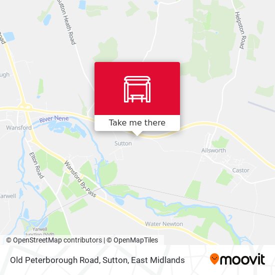 Old Peterborough Road, Sutton map