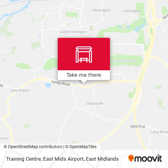 Training Centre, East Mids Airport map