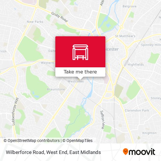 Wilberforce Road, West End map