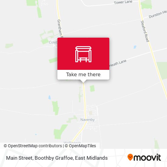 Main Street, Boothby Graffoe map