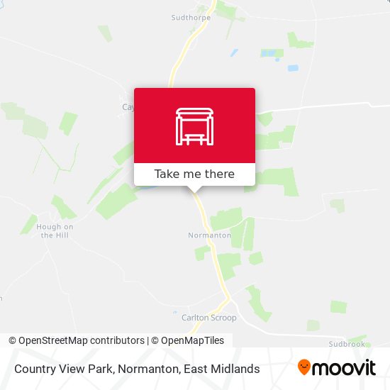 Country View Park, Normanton map