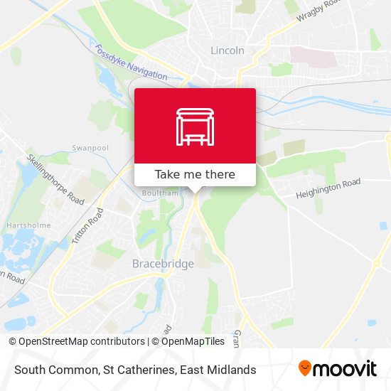 South Common, St Catherines map