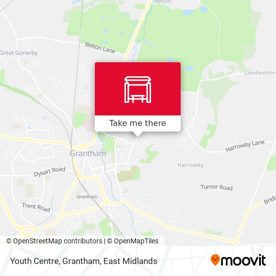 Youth Centre, Grantham map