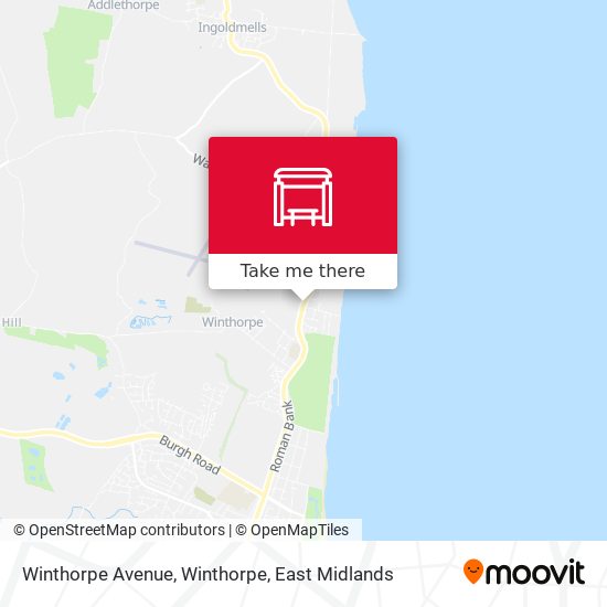 Winthorpe Avenue, Winthorpe map