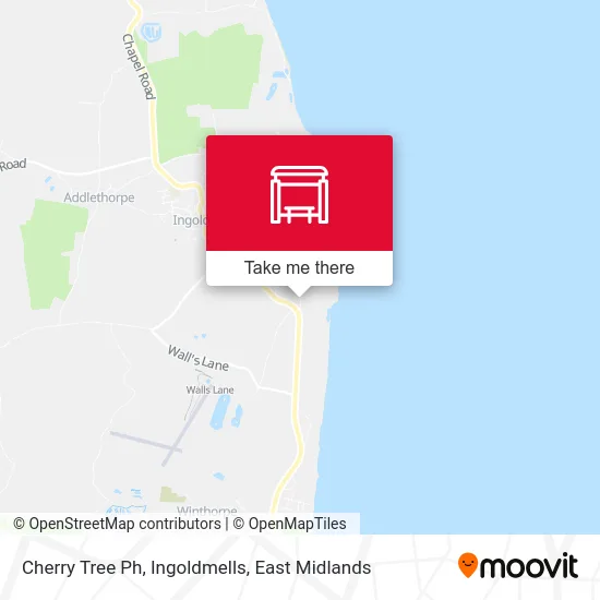 Cherry Tree Ph, Ingoldmells map