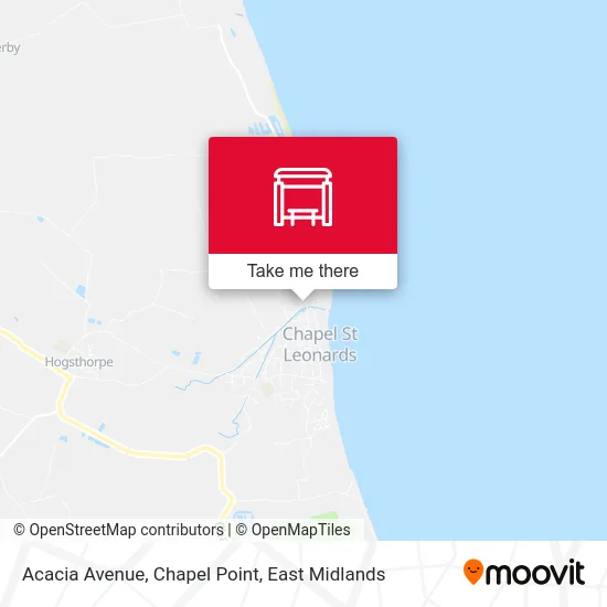 Acacia Avenue, Chapel Point map