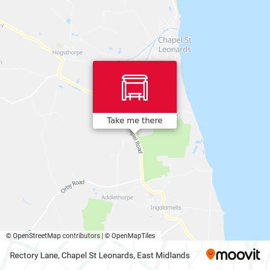 Rectory Lane, Chapel St Leonards map