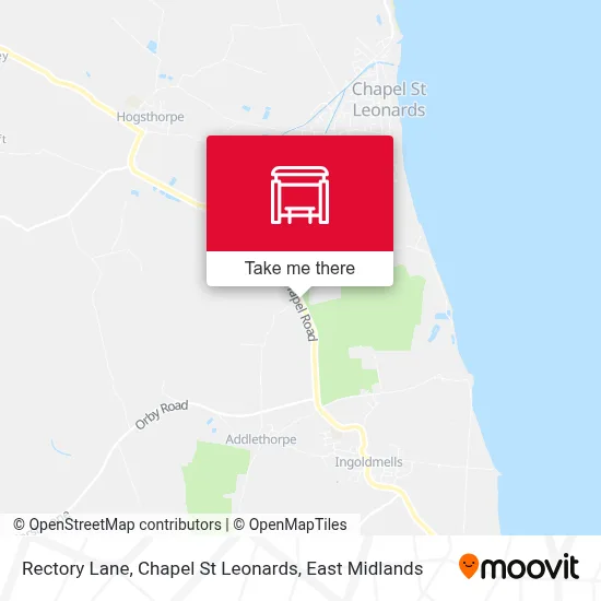 Rectory Lane, Chapel St Leonards map