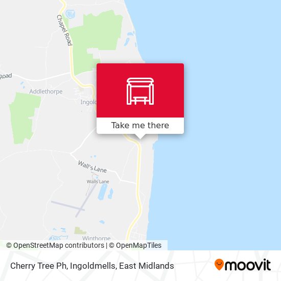 Cherry Tree Ph, Ingoldmells map