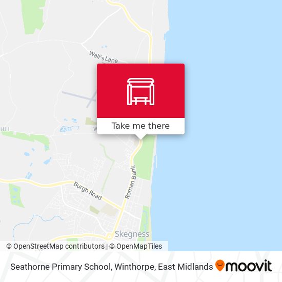 Seathorne Primary School, Winthorpe map