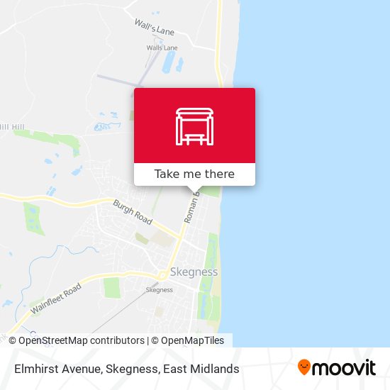 Elmhirst Avenue, Skegness map