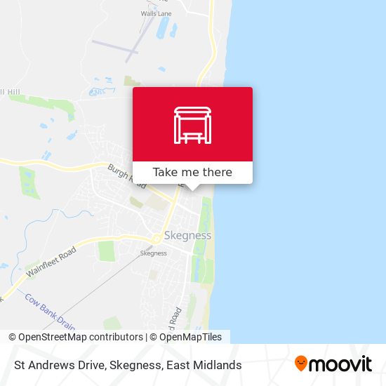 St Andrews Drive, Skegness map